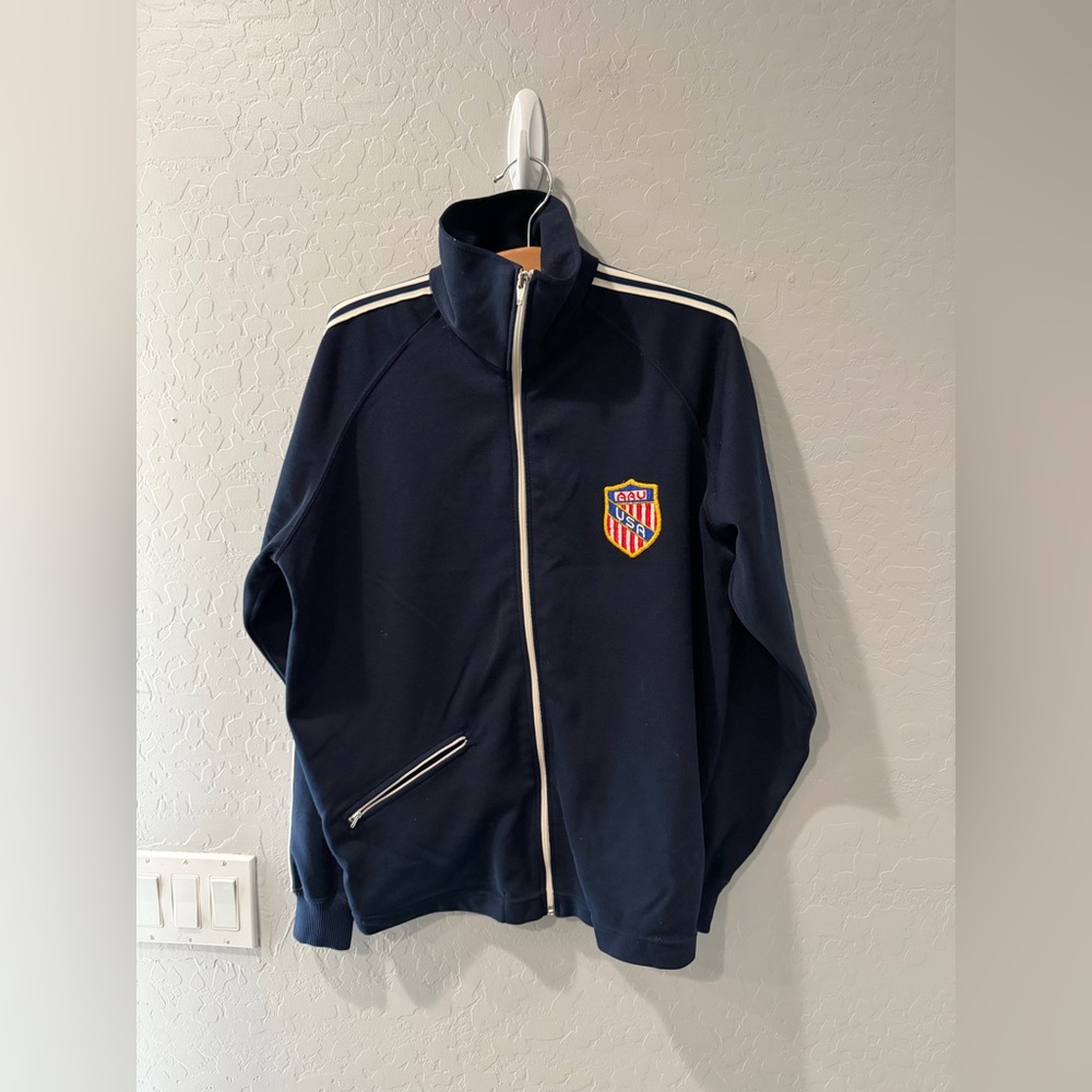 Vintage Jog Joy AAU USA‎ Track Jacket Medium Bin 1